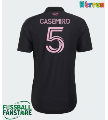 Inter Miami Casemiro #5 Replik Auswärtstrikot 2026-27 Kurzarm
